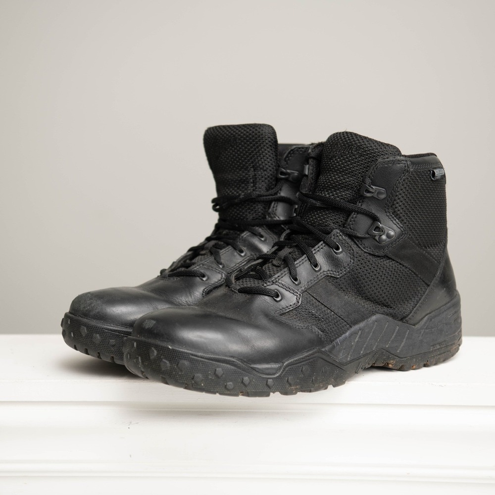Danner Scorched Black Waterproof Tactical Work Boots Sz 13 GorpCore Combat Biker